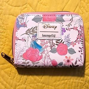 New Disney Loungefly small wallet Sleeping Beauty Fairies